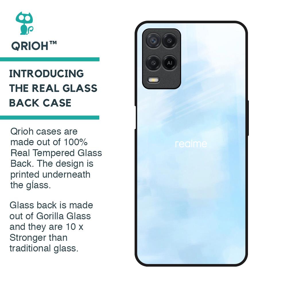 Bright Sky Glass Case for Realme 8