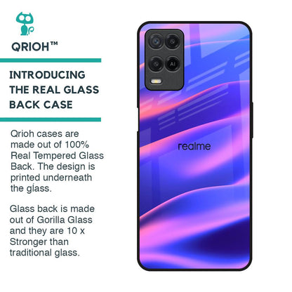 Colorful Dunes Glass Case for Realme 8