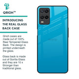 Blue Aqua Glass Case for Realme 8