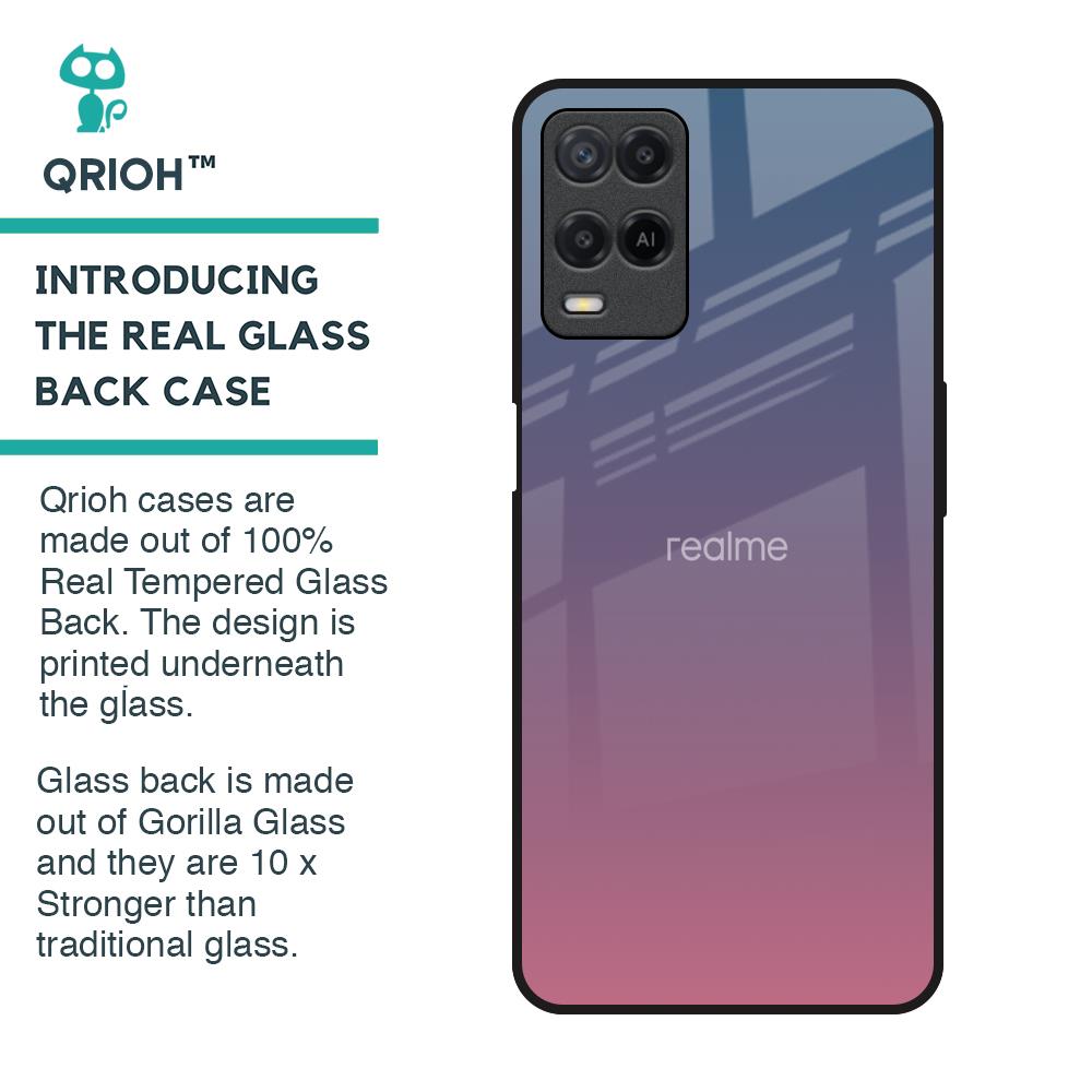 Pastel Gradient Glass Case for Realme 8