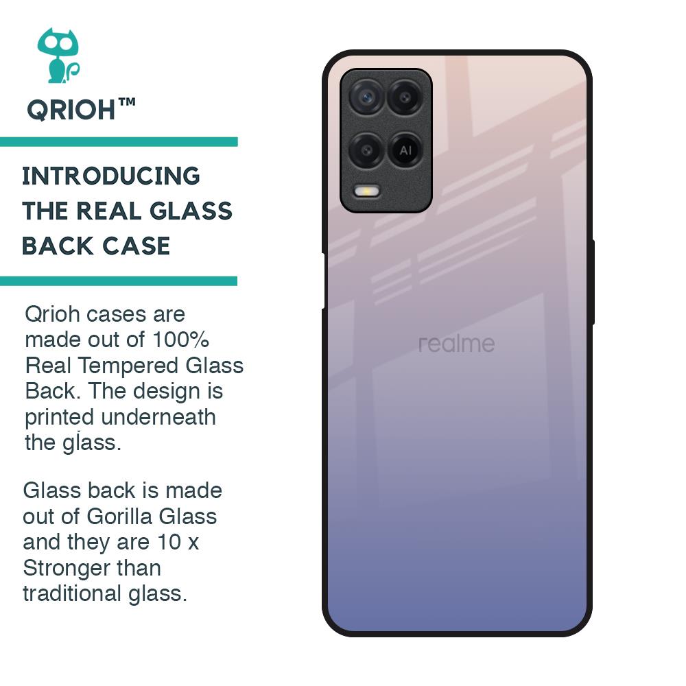 Rose Hue Glass Case for Realme 8