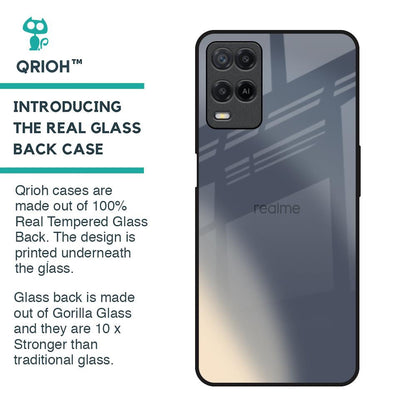Metallic Gradient Glass Case for Realme 8