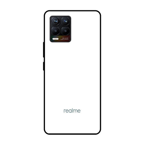 Arctic White Realme 8 Glass Cases & Covers Online
