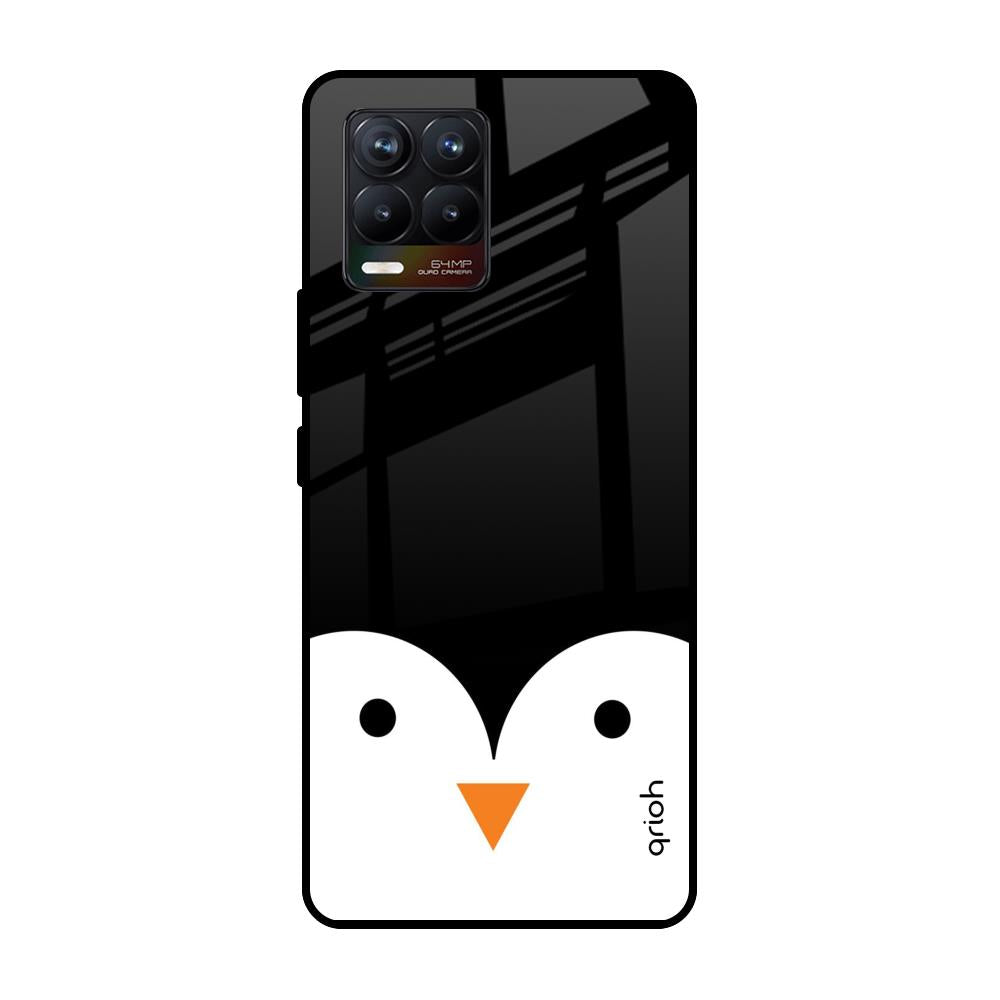 Cute Penguin Realme 8 Glass Cases & Covers Online