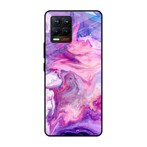 Cosmic Galaxy Realme 8 Glass Cases & Covers Online
