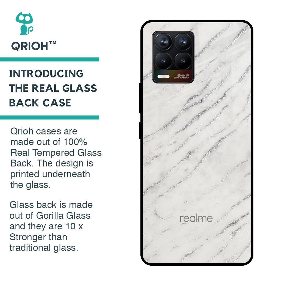 Polar Frost Glass Case for Realme 8