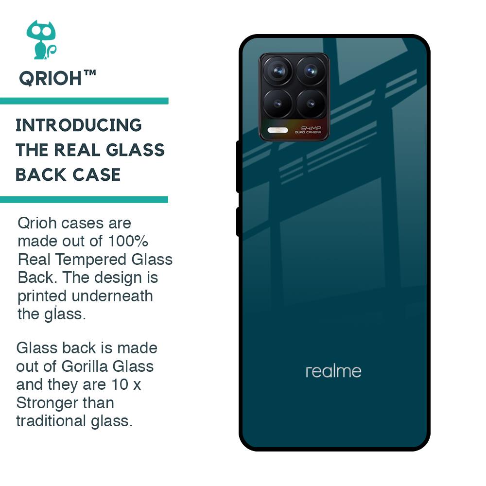 Emerald Glass Case for Realme 8