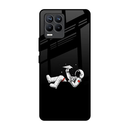 Space Traveller Realme 8 Pro Glass Back Cover Online
