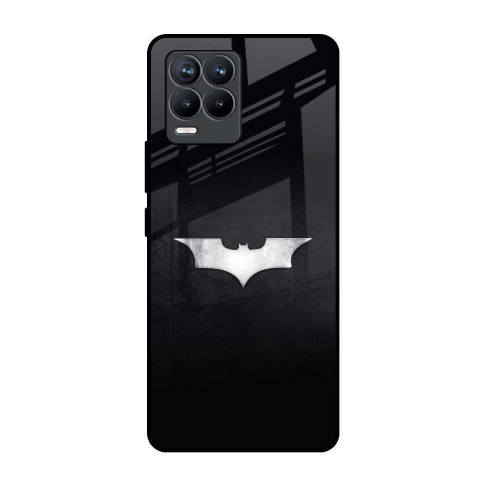 Super Hero Logo Realme 8 Pro Glass Back Cover Online