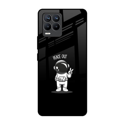 Peace Out Astro Realme 8 Pro Glass Back Cover Online