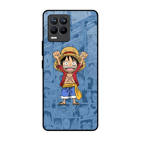 Chubby Anime Realme 8 Pro Glass Back Cover Online