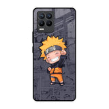 Orange Chubby Realme 8 Pro Glass Back Cover Online