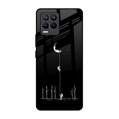 Catch the Moon Realme 8 Pro Glass Back Cover Online