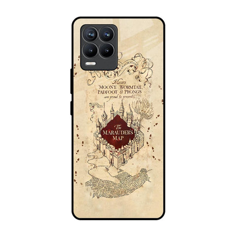 Magical Map Realme 8 Pro Glass Back Cover Online