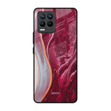 Crimson Ruby Realme 8 Pro Glass Back Cover Online