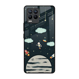 Astronaut Dream Realme 8 Pro Glass Back Cover Online