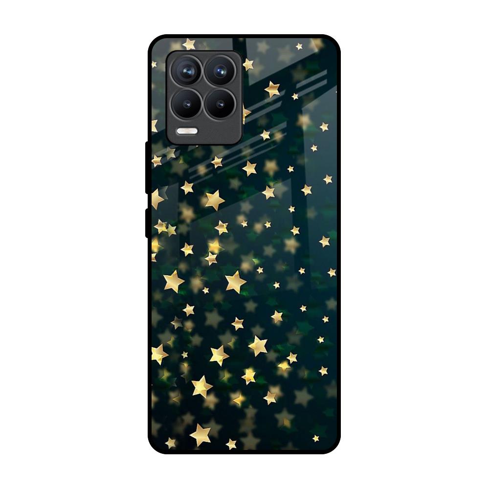 Dazzling Stars Realme 8 Pro Glass Back Cover Online