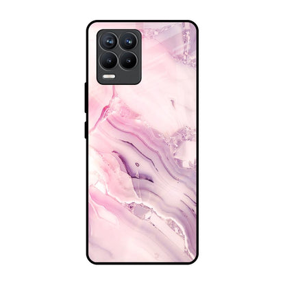Diamond Pink Gradient Realme 8 Pro Glass Back Cover Online