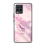 Diamond Pink Gradient Realme 8 Pro Glass Back Cover Online