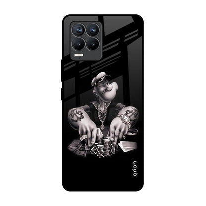Gambling Problem Realme 8 Pro Glass Back Cover Online