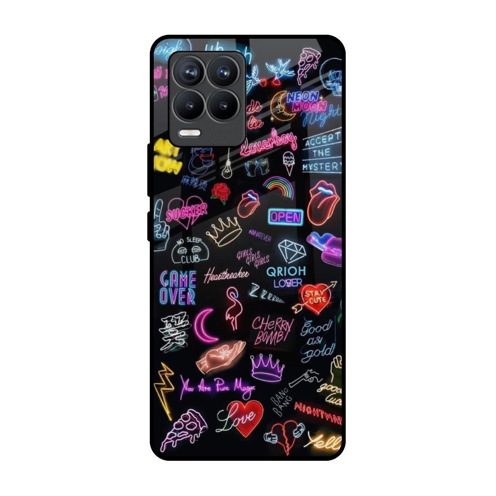 Accept The Mystery Realme 8 Pro Glass Back Cover Online