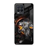 Aggressive Lion Realme 8 Pro Glass Back Cover Online