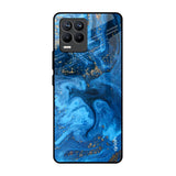 Gold Sprinkle Realme 8 Pro Glass Back Cover Online