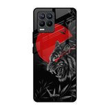 Red Moon Tiger Realme 8 Pro Glass Back Cover Online