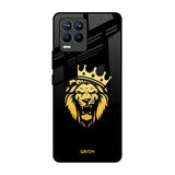 Lion The King Realme 8 Pro Glass Back Cover Online