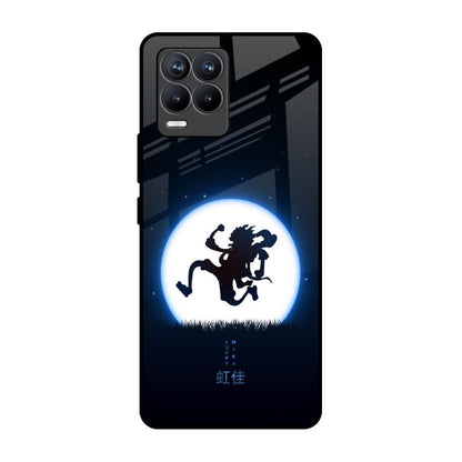 Luffy Nika Realme 8 Pro Glass Back Cover Online
