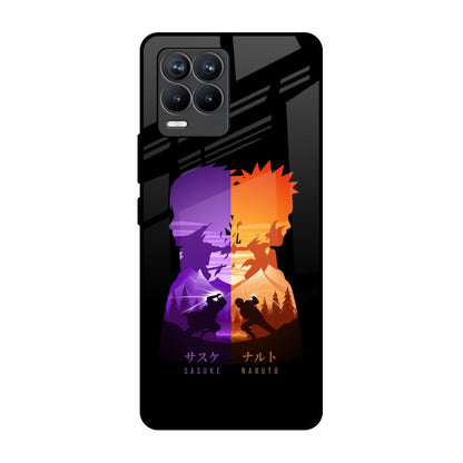 Minimalist Anime Realme 8 Pro Glass Back Cover Online