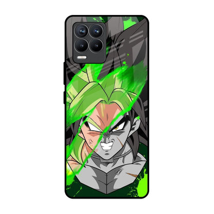 Anime Green Splash Realme 8 Pro Glass Back Cover Online