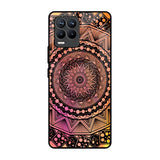 Floral Mandala Realme 8 Pro Glass Back Cover Online