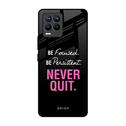 Be Focused Realme 8 Pro Glass Back Cover Online