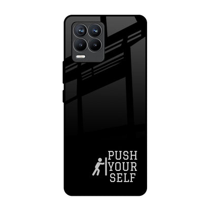 Push Your Self Realme 8 Pro Glass Back Cover Online