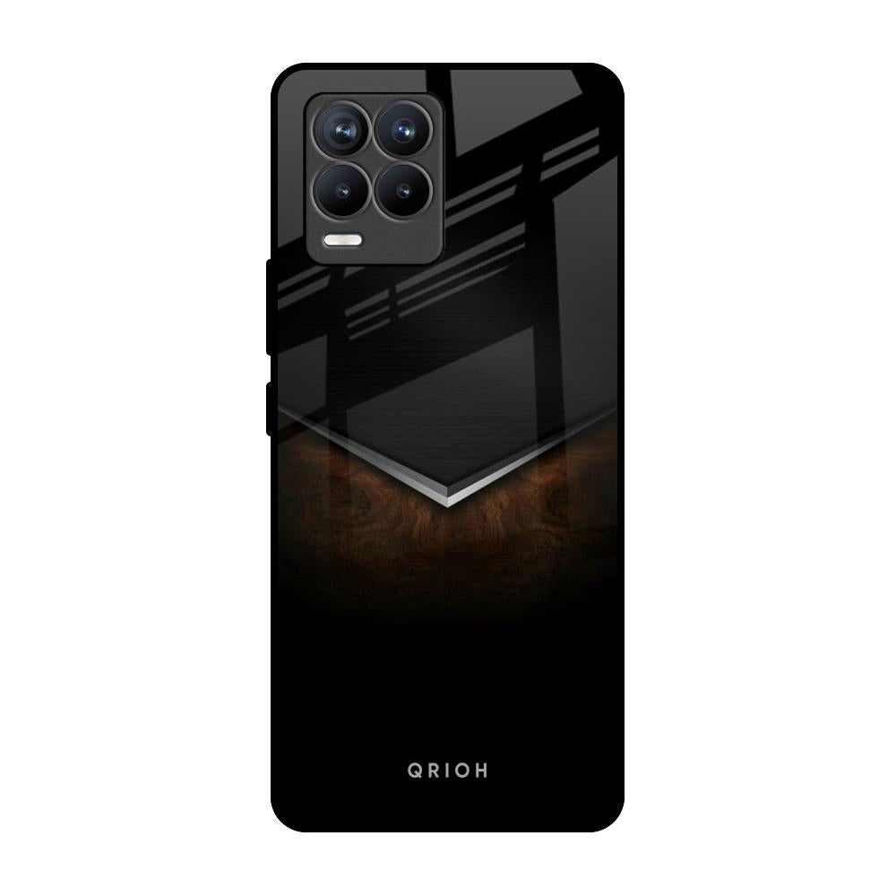 Dark Walnut Realme 8 Pro Glass Back Cover Online