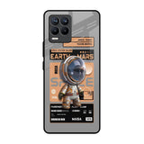 Space Ticket Realme 8 Pro Glass Back Cover Online
