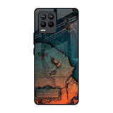 Geographical Map Realme 8 Pro Glass Back Cover Online