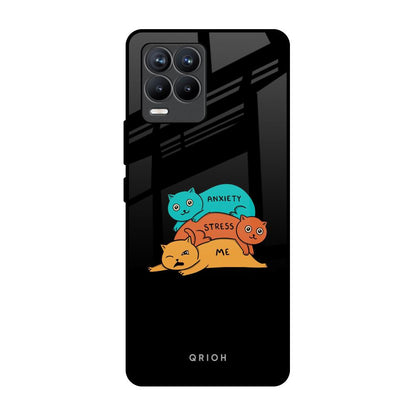 Anxiety Stress Realme 8 Pro Glass Back Cover Online