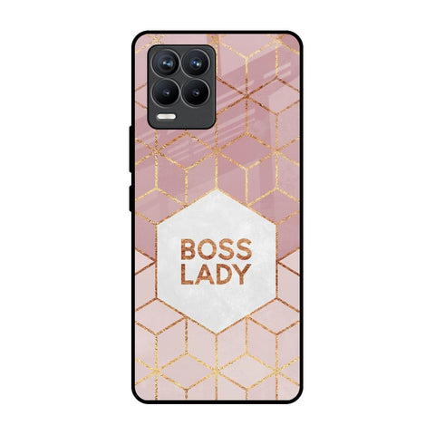 Boss Lady Realme 8 Pro Glass Back Cover Online