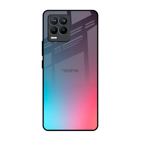 Rainbow Laser Realme 8 Pro Glass Back Cover Online