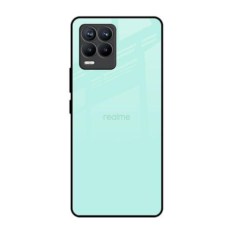 Teal Realme 8 Pro Glass Back Cover Online