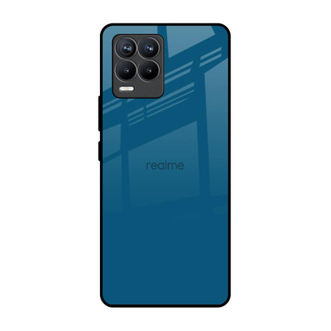 Cobalt Blue Realme 8 Pro Glass Back Cover Online