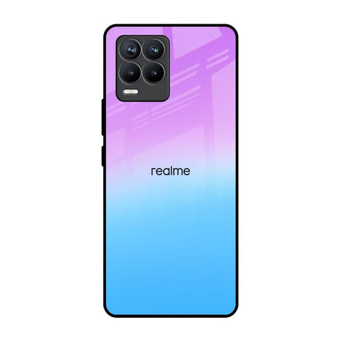 Unicorn Pattern Realme 8 Pro Glass Back Cover Online