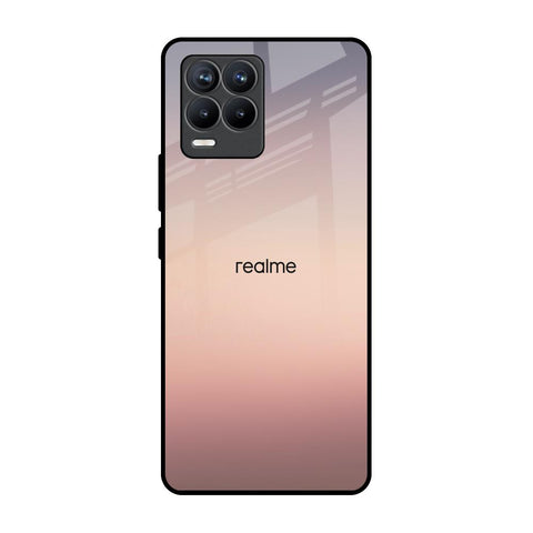 Golden Mauve Realme 8 Pro Glass Back Cover Online