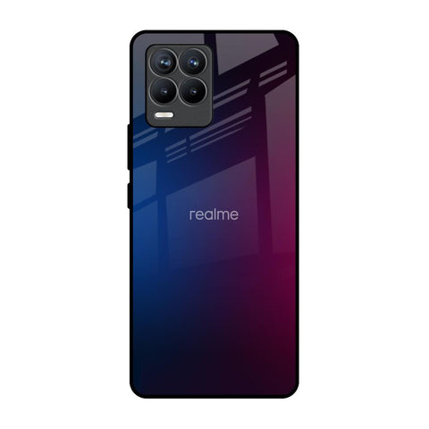 Mix Gradient Shade Realme 8 Pro Glass Back Cover Online