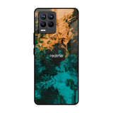 Watercolor Wave Realme 8 Pro Glass Back Cover Online