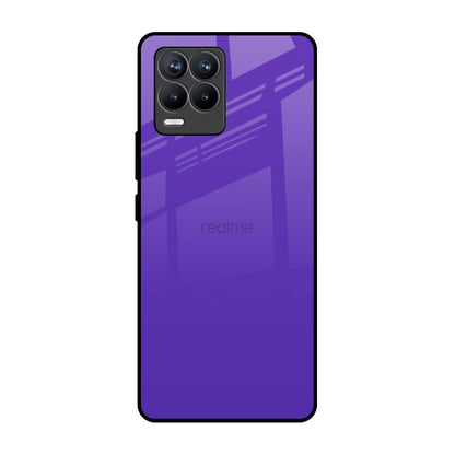 Amethyst Purple Realme 8 Pro Glass Back Cover Online