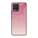 Blooming Pink Realme 8 Pro Glass Back Cover Online