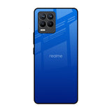 Egyptian Blue Realme 8 Pro Glass Back Cover Online